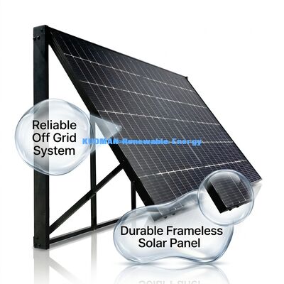 Panel solar ultra delgado de 30 mm, resistente a la intemperie IP65, fotovoltaico de 24 voltios para uso doméstico y comercial