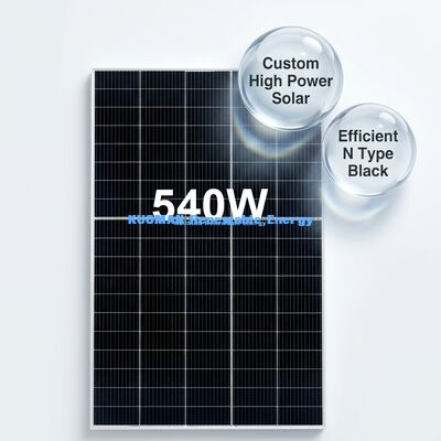 Panel solar de 500W-600W con 22% de eficiencia y resistencia a la intemperie IP65 para uso industrial