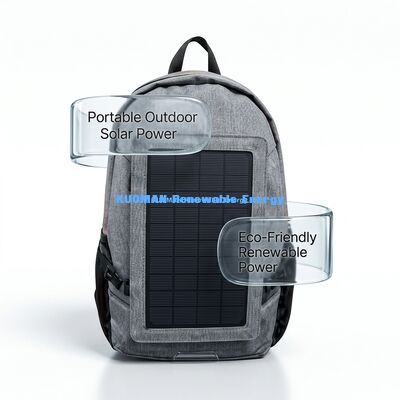 Cargador Solar Ligero Impermeable de 55W - Panel Solar Portátil para Mochileros y Senderismo