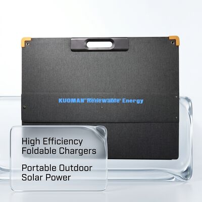 Panel de cargador solar plegable de 300 W, energía solar portátil para viajes de camping en la playa