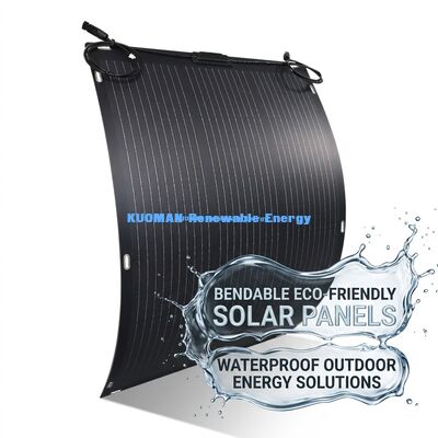 Panel solar flexible ETFE de 30W de película delgada para aventuras al aire libre y montañismo