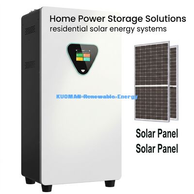 Sistema de Batería Solar Híbrida LiFePO4 de 51.2V 300Ah con 6000 Ciclos para Almacenamiento de Energía Doméstica Fuera de Red