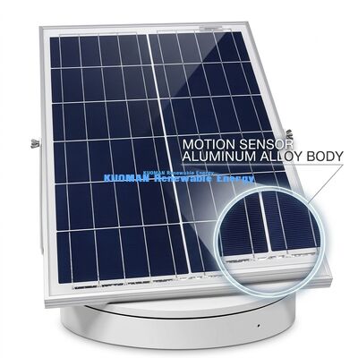 Luz solar de alta luminosidad con IP65 impermeable y opción de control remoto para iluminación exterior