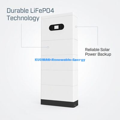 Sistema de Almacenamiento de Batería Doméstica KM New Power 51.2V 400Ah LiFePO4 con Capacidad de 10.24KWh~30.72KWh y Vida Útil de 6000 Ciclos