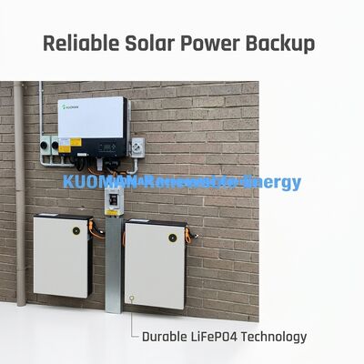 Sistema de almacenamiento de batería doméstica superdelgado de 10 kWh con BMS inteligente para energía solar