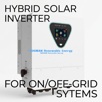 Inversor solar híbrido BSR de 6 kW con clasificación IP65 y funcionamiento paralelo para uso doméstico y comercial