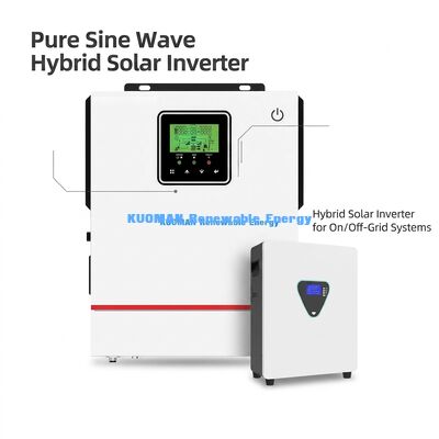Inversor Solar Fuera de Red Serie BSSI-IV con Salida de Onda Sinusoidal Pura, Cargador MPPT Incorporado y Control por App 1000VA/1500VA
