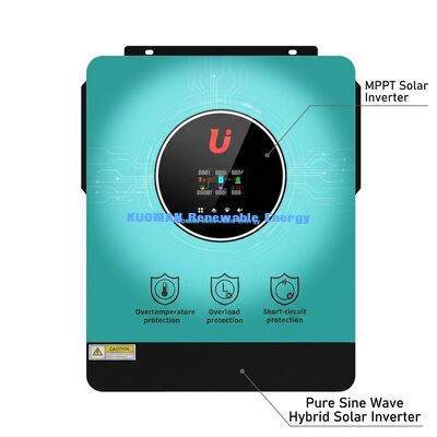 Inversor híbrido de 4200W/6200W con protección contra apagones y salida de onda senoidal pura para sistemas solares