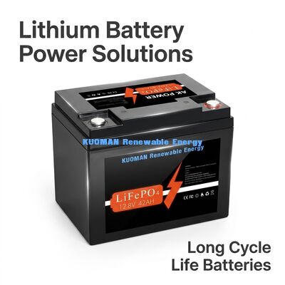 Batería de Litio 537.6Wh 12V 40Ah Ciclo Profundo LiFePO4 para Almacenamiento de Energía y Carrito de Golf