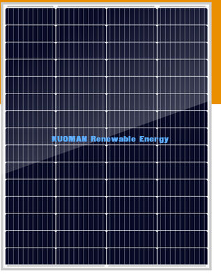 Panel solar monocristalino de 150W con una alta eficiencia del 20,01% y una clasificación de impermeabilidad IP67