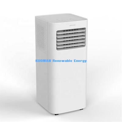 Aire acondicionado portátil inteligente de 5000BTU con función de deshumidificación y control de pantalla táctil LED