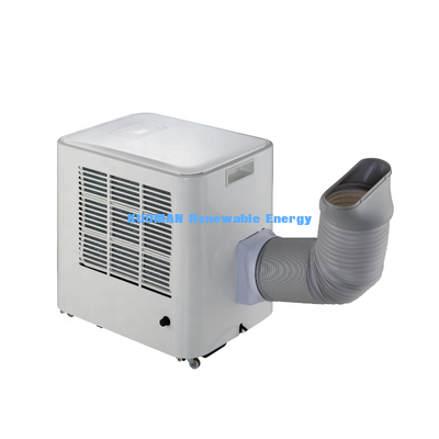 Silencio 45-52dB aire acondicionado portátil 9000 BTU auto evaporación sin tanque almacenamiento remoto ranura calefacción de dormitorio