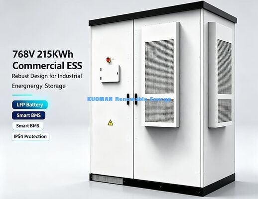 215kWh de almacenamiento de energía exterior C&I.
