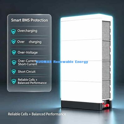 Sistema solar híbrido carga de batería de litio de 48V acumulable a través de paneles solares o generadores diesel