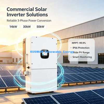 Inversor solar híbrido trifásico de 18 kW con 3 seguidores MPPT, inversor fuera de red de PV máximo de 36000 W