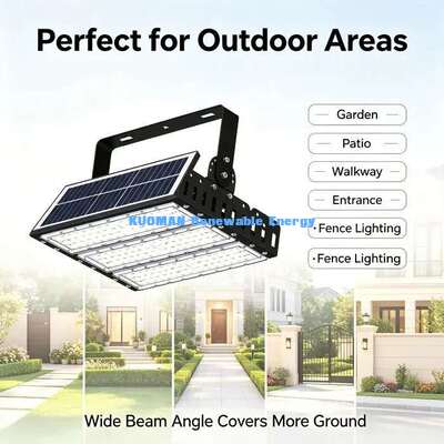 Luz LED Solar Modular para Inundación IP65 120lm/W Alto Lumen Iluminación Exterior para Estadio y Túnel