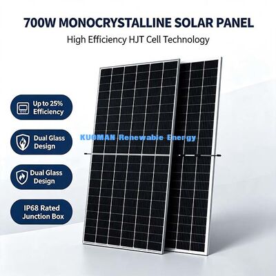 Planta solar agrícola de 700 W con panel bifacial, ganancia de energía posterior mejorada