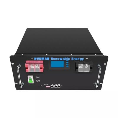 Módulo de rack de baterías LiFePO4 de 48V 200Ah con 8000 ciclos profundos y certificación UL CE para almacenamiento de baterías en el hogar