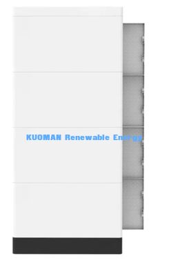 KM NEW POWER Batería LiFePO4 acumulable de 51.2V 400Ah