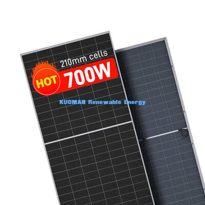 Panel Solar Monocristalino de 700W Resistente a la Intemperie IP65 Módulo Fotovoltaico 1722x1134x30mm
