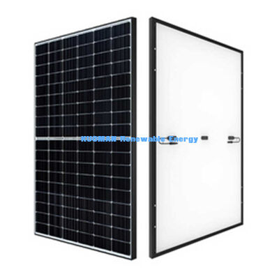 Panel Solar Negro Tipo N de 415W con 22% de Eficiencia y Marco de Aluminio Anodizado