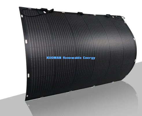 Venta más caliente panel solar flexible 200W 400W 600W 800W microinversor híbrido techo de automóvil barco cargador de batería de RV marina al aire libre