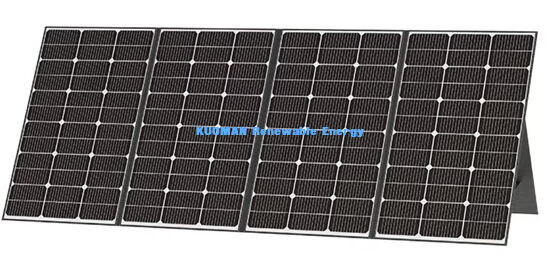 Panel solar plegable portátil impermeable IP68 de 400W y 40.3V para aventuras al aire libre