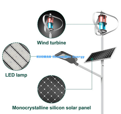 Lámpara LED Solar para Calle Duradera IP65 Impermeable de 100W-200W con Cuerpo de Aleación de Aluminio para Carreteras y Terrenos Alpinos