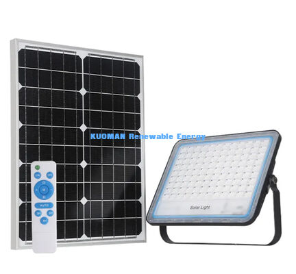 IP65 resistente al agua 15000LM Luz solar de alta luz con sensor de movimiento para seguridad al aire libre