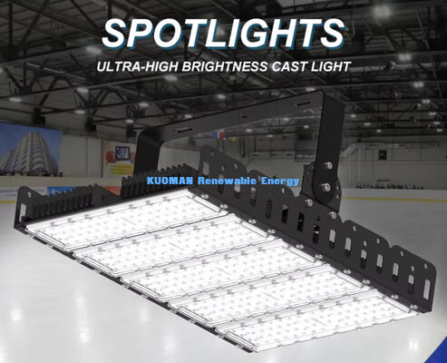 IP65 resistente al agua con alta luminosidad de salida luz solar LED con opción de control remoto para uso industrial