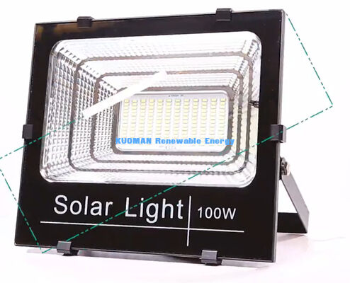 Luz solar de alta luminosidad con IP65 impermeable y opción de control remoto para iluminación exterior