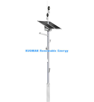 Smart Solar Street Light Pole con control remoto de pantalla LCD y vida útil de 50000 horas