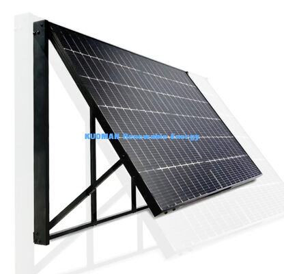 Sistema de módulo solar de 24 voltios con 22% de eficiencia y panel fotovoltaico con resistencia a la intemperie IP65