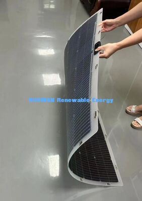 Panel solar fotovoltaico flexible de película delgada, impermeable IP68, 100W 210W, para viajes y viviendas