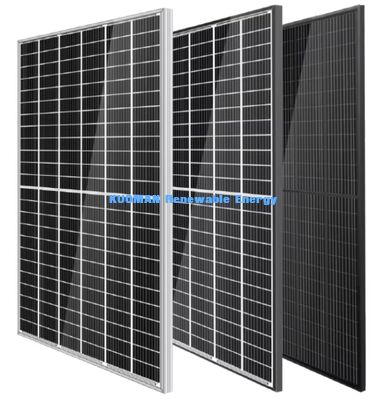 Panel solar monocristalino de energía renovable ideal para sistemas fuera de la red y comerciales