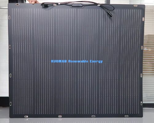 Panel solar bifacial flexible de 200 W - Panel solar de silicio policristalino para energía limpia renovable