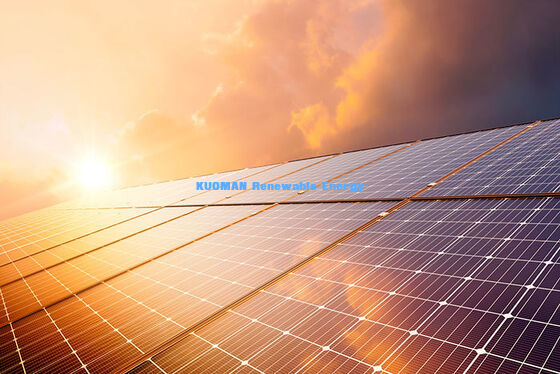 Panel solar monocristalino de tipo N 410W-430W con caja de unión IP68 para sistemas de energía personalizados
