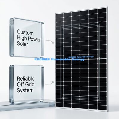 Panel Solar Monocristalino de 700W Resistente a la Intemperie IP65 Módulo Fotovoltaico 1722x1134x30mm
