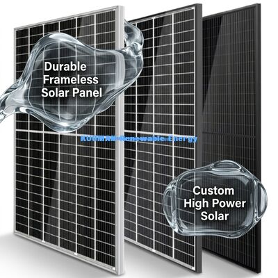 Panel solar monocristalino con clasificación IP68 de 250W - 700W con alta eficiencia y durabilidad