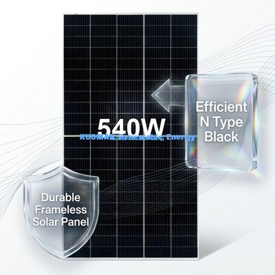 25A Panel solar de alta corriente con 22% de eficiencia y IP65 resistencia a las condiciones climáticas para sistemas fuera de la red y comerciales