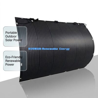 Panel solar flexible de 800W con protección IP68 a prueba de agua y flexible a 360 grados para techo, RV, marino