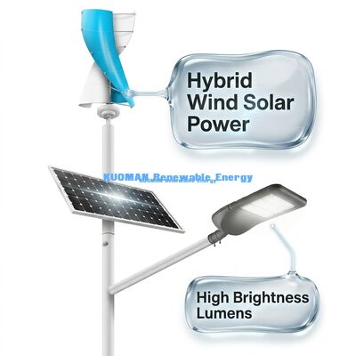 Lámpara LED Solar para Calle Duradera IP65 Impermeable de 100W-200W con Cuerpo de Aleación de Aluminio para Carreteras y Terrenos Alpinos