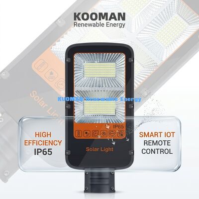 Luz Solar de Calle Impermeable de Doble Brazo 100W-500W Luz LED Solar Personalizada para Camino de Jardín y Carretera