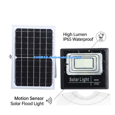 120Lm/W de alta luminosidad luz solar de inundación con IP65 impermeable y 50W-300W de salida para aparcamiento al aire libre