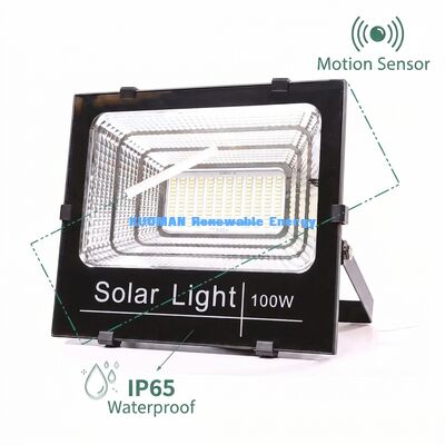 Luz solar de alta luminosidad con IP65 impermeable y opción de control remoto para iluminación exterior