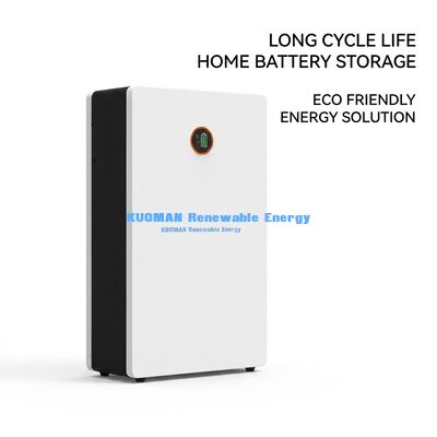 Sistema de almacenamiento de batería doméstica superdelgado de 10 kWh con BMS inteligente para energía solar