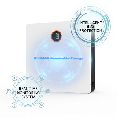 Almacenamiento de batería de litio para el hogar de 48V 100Ah con BMS inteligente y células de grado A para almacenamiento confiable de energía