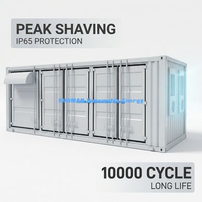 Sistema de Almacenamiento de Energía Comercial con Clasificación IP54, BMS Avanzado y Gestión Térmica para Almacenamiento de Baterías Industriales