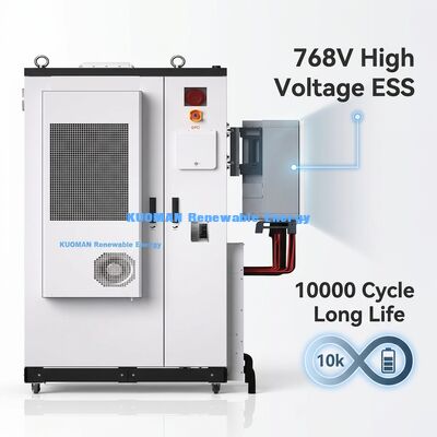 Sistema de Almacenamiento de Energía de Batería Industrial para Exteriores con Batería de Litio Ferro Fosfato de 107.52kWh y Clasificación IP54