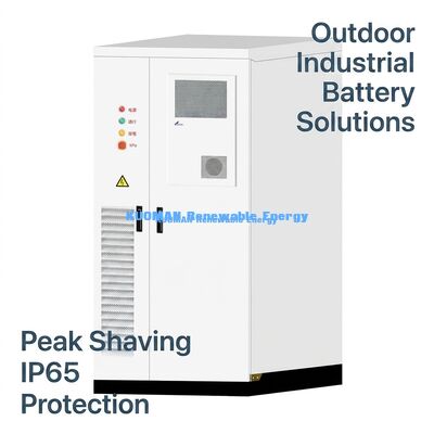 Batería comercial ESS de 107,52 kWh con tecnología LiFePO4 y sistema escalable para almacenamiento de energía industrial